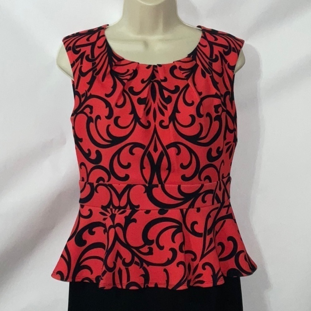 ENFOCUS Studio Peplum Dress, Size 8